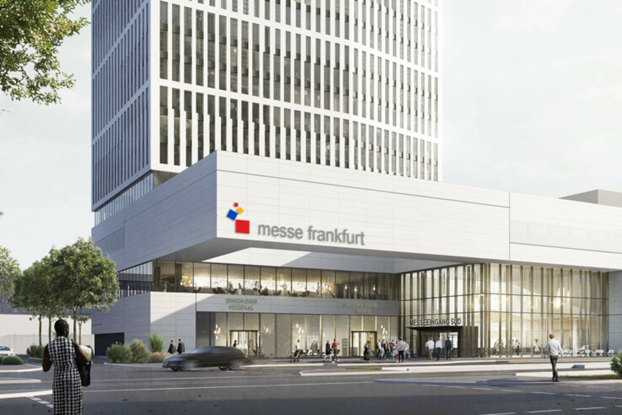 Entwurf der Außenansicht | ATLANTIC Hotel Frankfurt